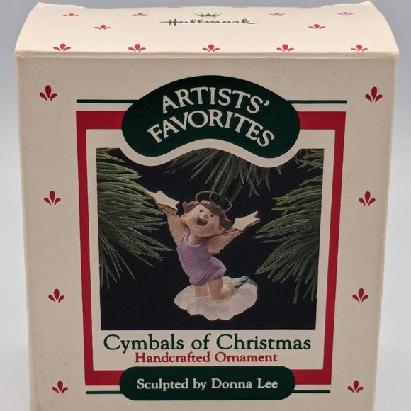 Hallmark Keepsake Cymbals of Christmas 1988, Vintage Christmas Ornament - Picture 8 of 11